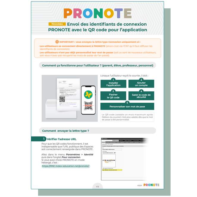 Guide pratique PRONOTE 2021