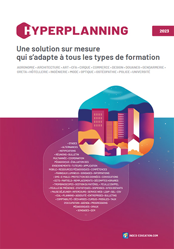 Plaquette de présentation HYPERPLANNING