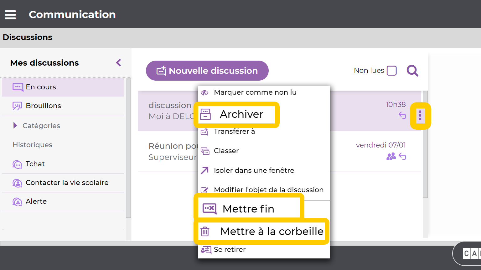 utiliser les progressions