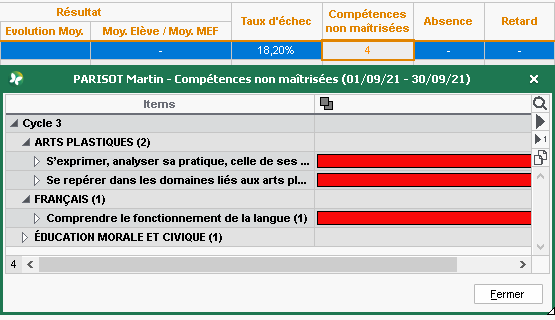 Nouveau critre dans le dcrochage