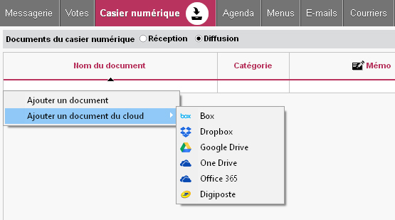 Du cloud au casier