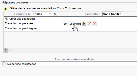 Du son dans les QCM