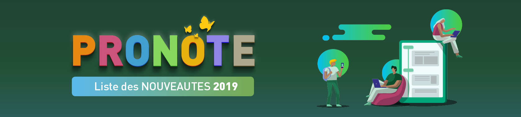 PRONOTE  Nouveautés 2019