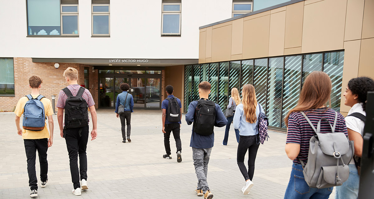 photo d'un lycée