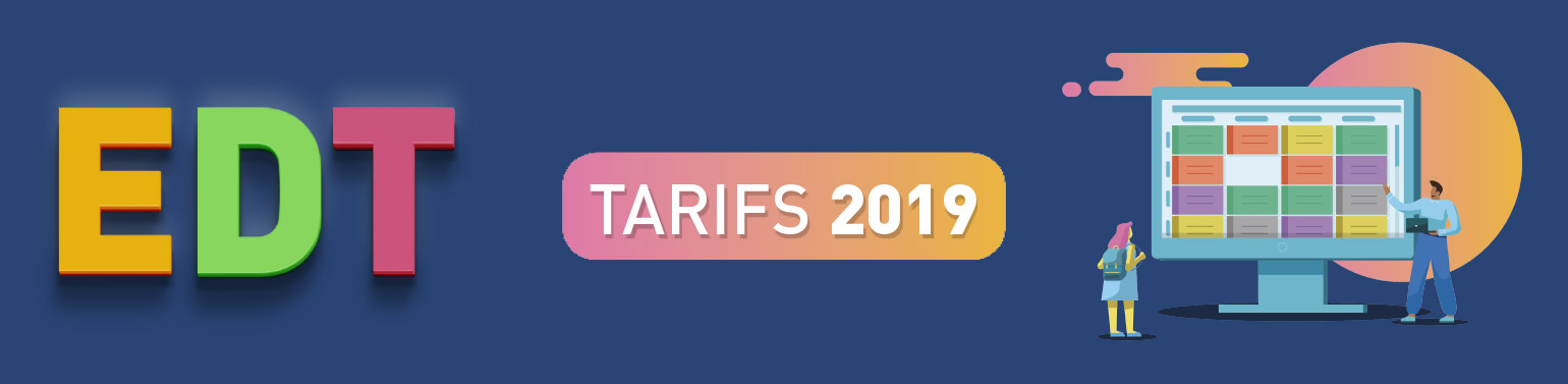 Tarifs edt