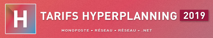 Tarifs hyperplanning
