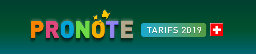 Tarifs PRONOTE