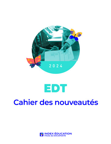 Cahier des nouveautés EDT