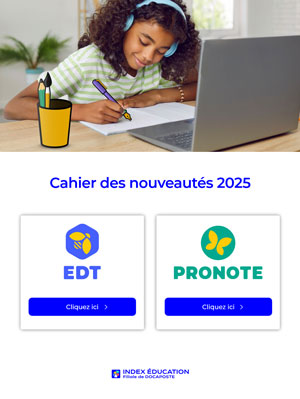 Cahier des nouveautés EDT