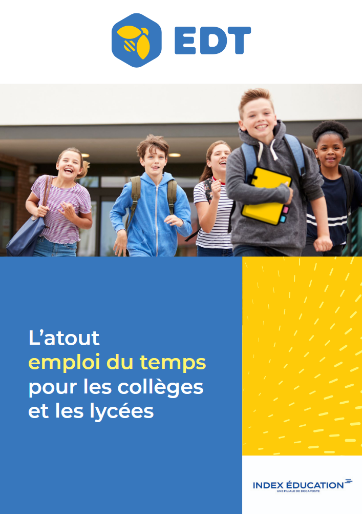 plaquette de présentation EDT